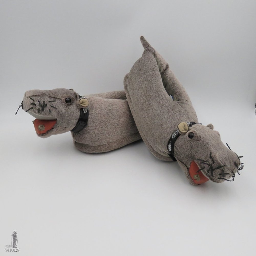 CBS Studios - NCIS Bert the Farting Hippo Slippers - Picture 7 of 15